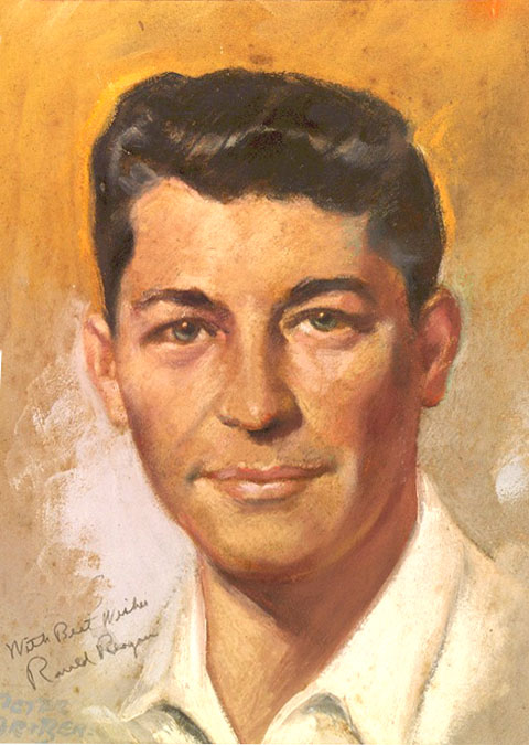 Ronaldo Reigano portretas pagal Peter Driben