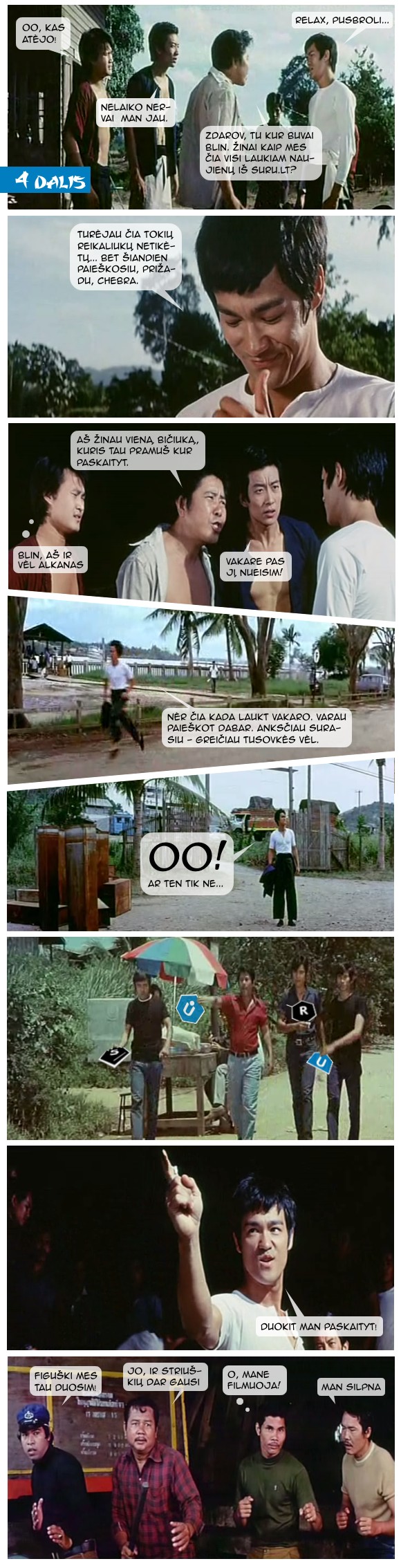 Bruce Lee ieško suru 4 dalis