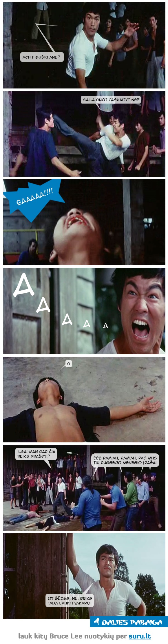 Bruce Lee ieško suru 4 dalis