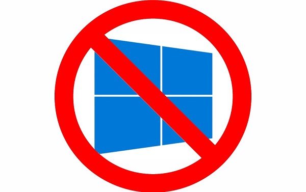 Jei nenori Windows 10