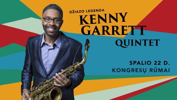 2 kvietimai į Kenny Garrett Quintet